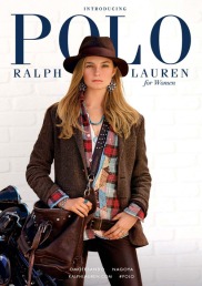 Bridget Malcolm for Polo Ralph Lauren for Women FW 14-15